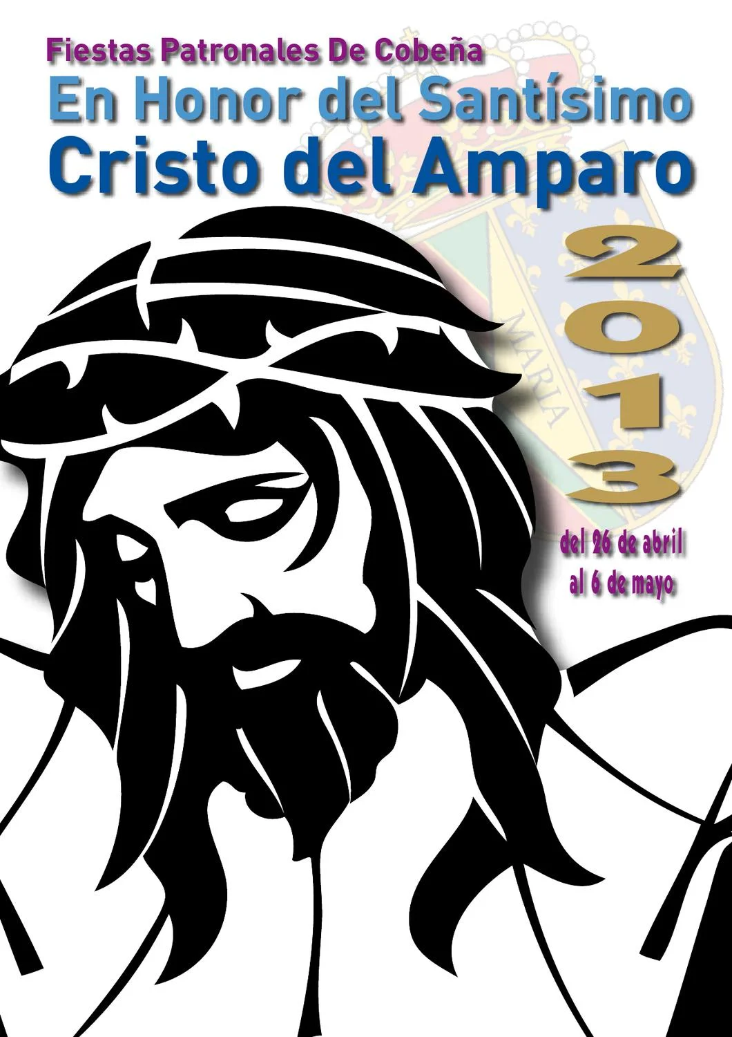 Fiestas patronales en honor al Santísimo Cristo del Amparo 2013 Cobeña
